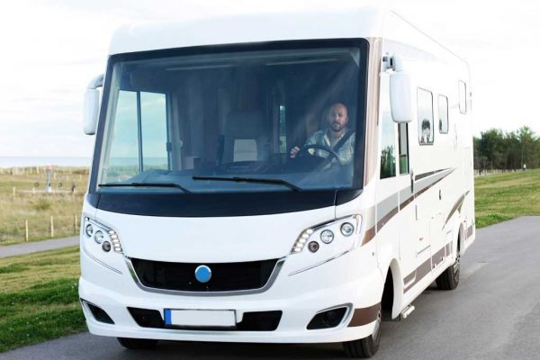 Wohnmobil integriert Windschutzscheibe Glas